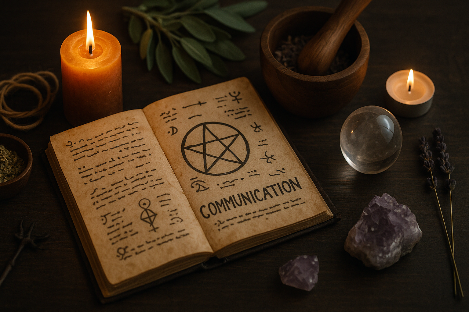 Healing services banner for improved relationship communication