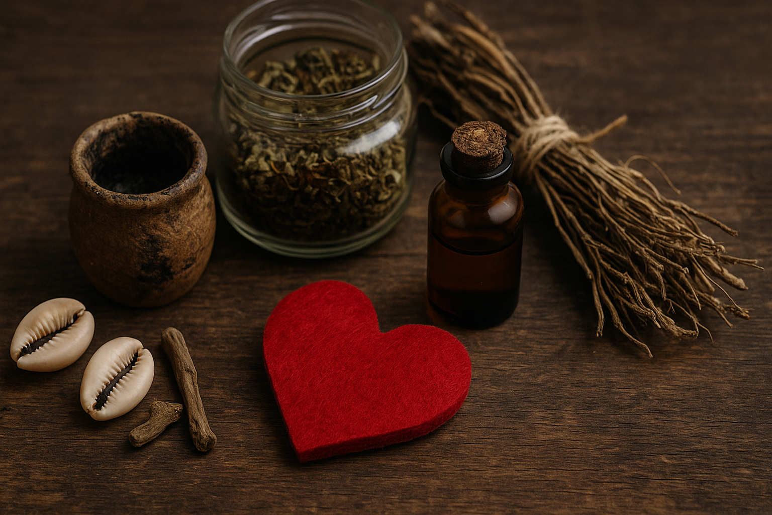 Traditional healing banner for relationship muthi